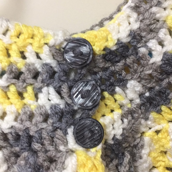 πHost PickπHandmade crochet light jacket - Picture 2 of 3